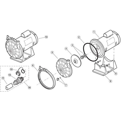 Zodiac Polaris Halcyon Booster Pump - Model PB4-60Q