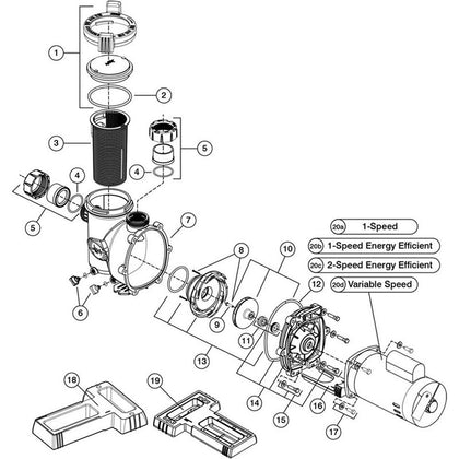 Zodiac Jandy FloPro™ FHPF & FHPM Series Pumps