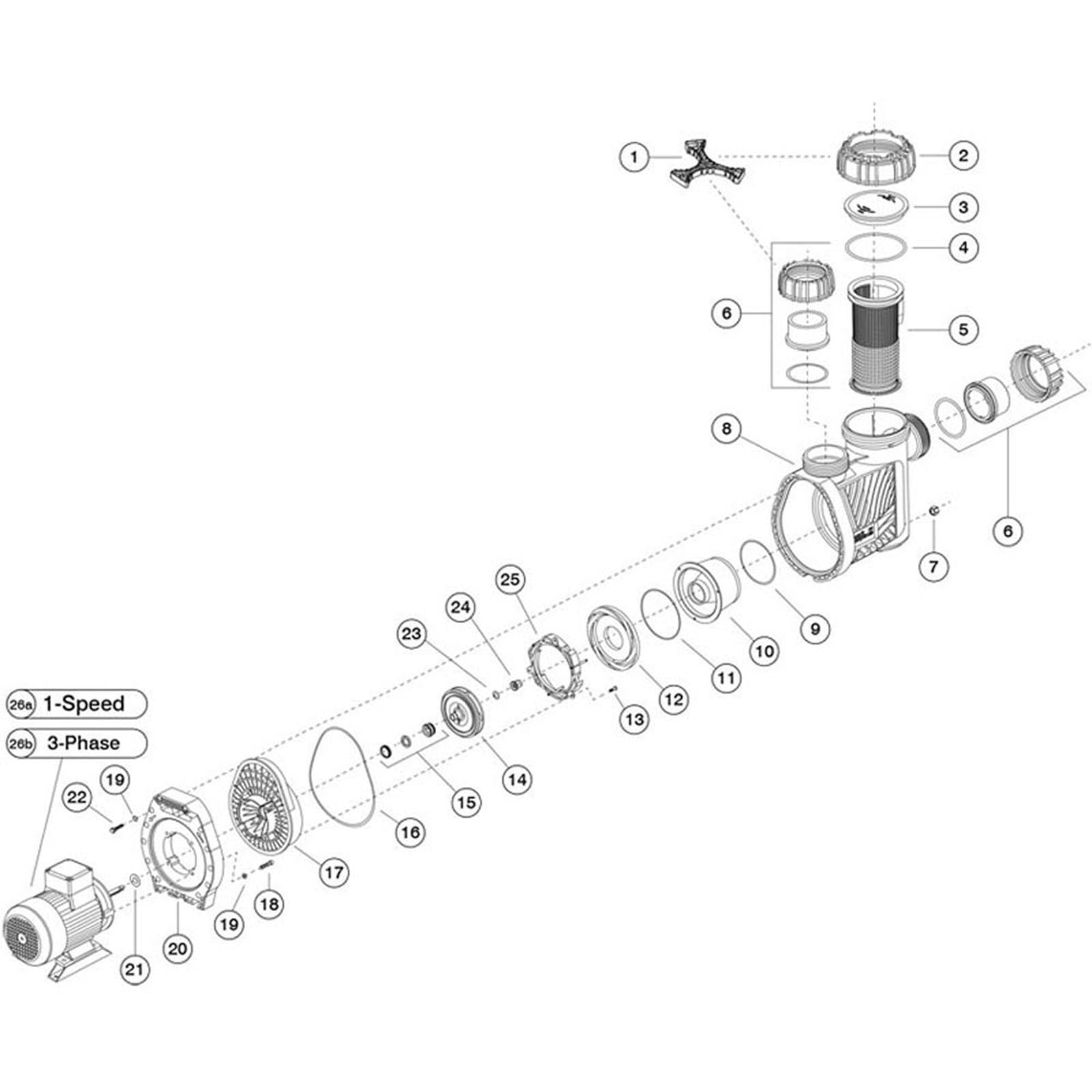 Speck Pumps Model 94, Commercial Pool Pump