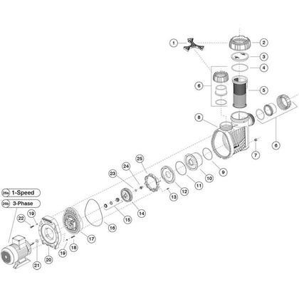 Speck Pumps Model 94, Commercial Pool Pump