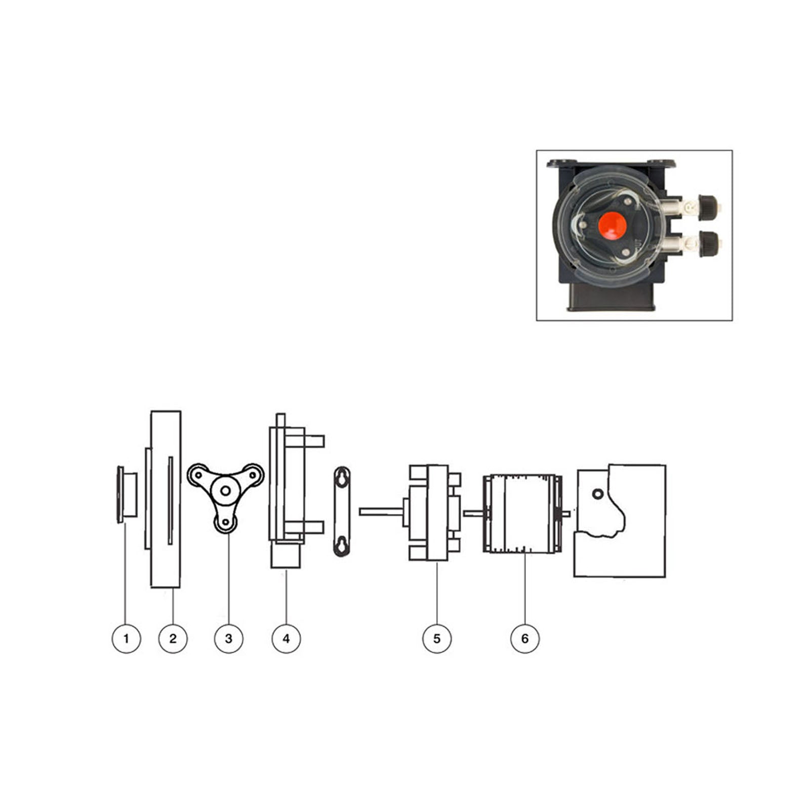 Blue-White FlexFlo A-1600 Series Chemical Pump