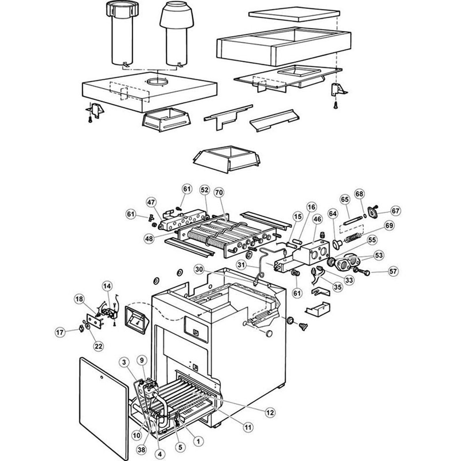 Waterpik Laars XE Model EG Heater (mfg 1984-1989)