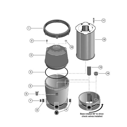 Sta-Rite/Pentair System:2 PLD Modular DE Filter Rpl Parts