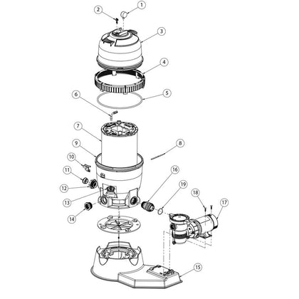 Sta-Rite/Pentair PLD Filter System Rpl Parts,2009 and Beyond