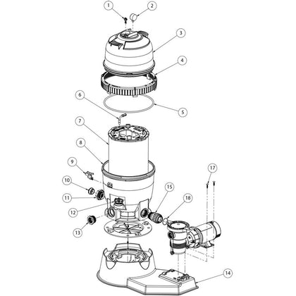 Sta-Rite/Pentair PLM Filter System Rpl Parts,2009 and Beyond