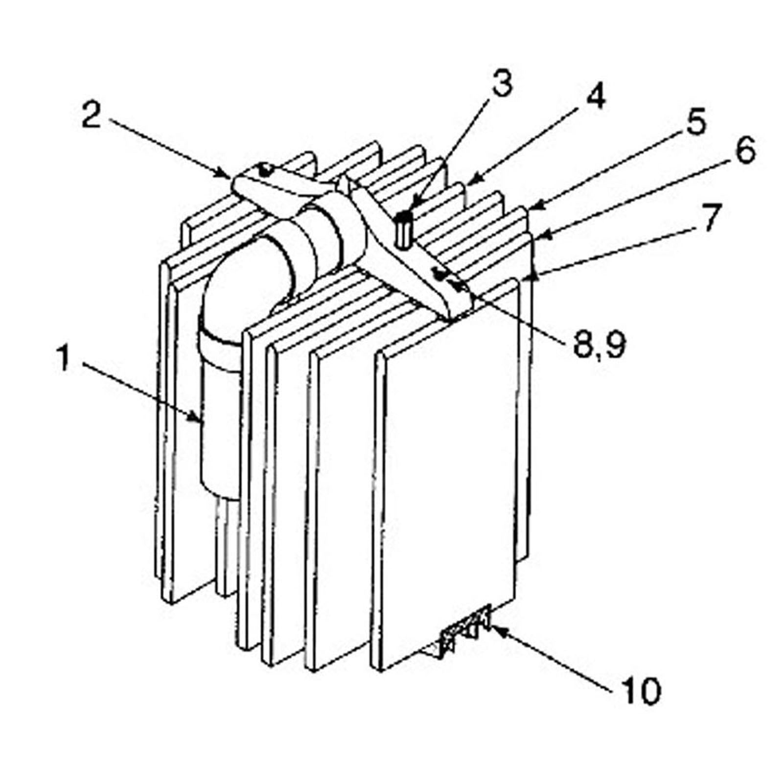 DE Grid Assy, StaRite, DEP25