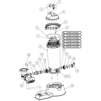 Cartridge Filter System, Pentair Clean & Clear,2009-Present