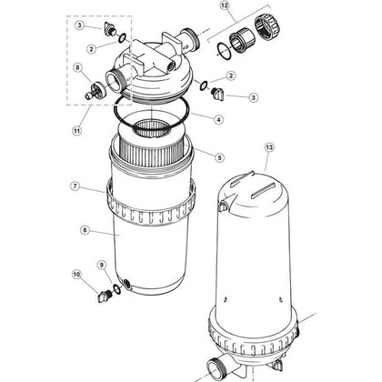 Pressure Filter, Sonfarrel/Martec, IC Series Inline