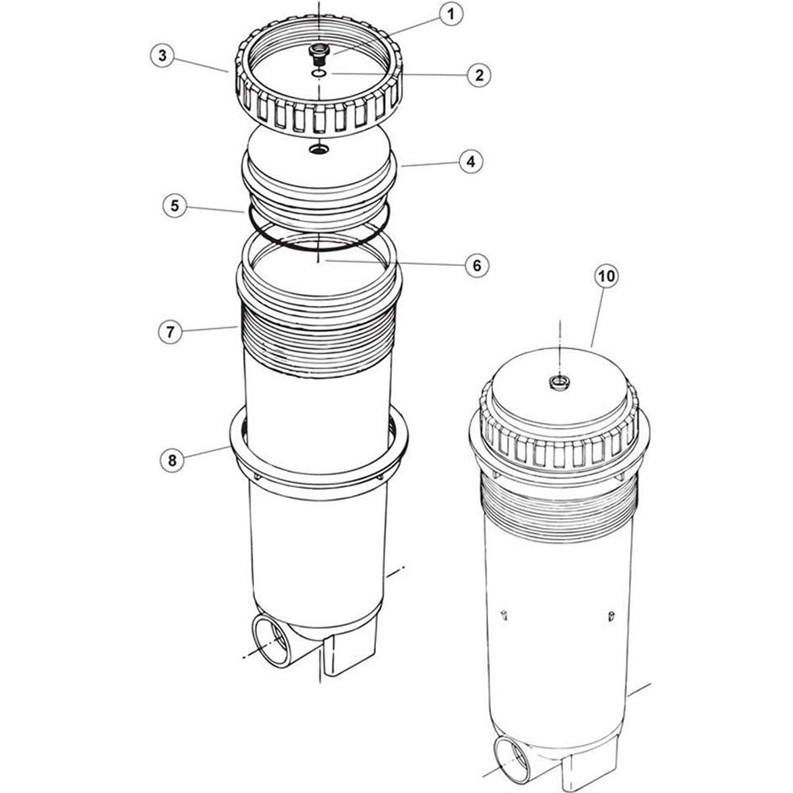 Pressure Filter, Sonfarrel/Martec, TS Series Inline