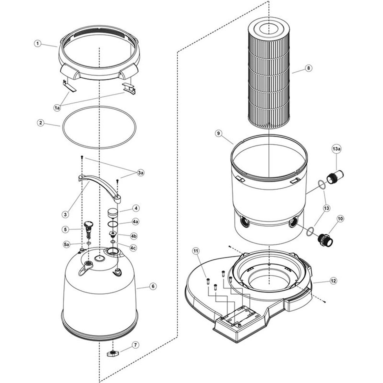 Cartridge Filter, Waterway, Clearwater II