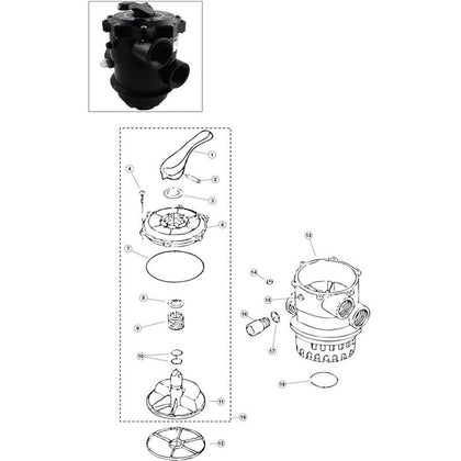 Jacuzzi 2" Dial Valve