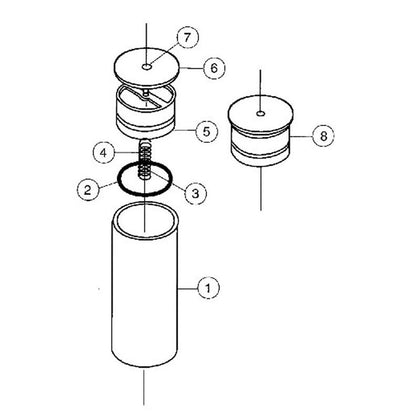 Pentair Ortega 2" One-way Equalizer Valve