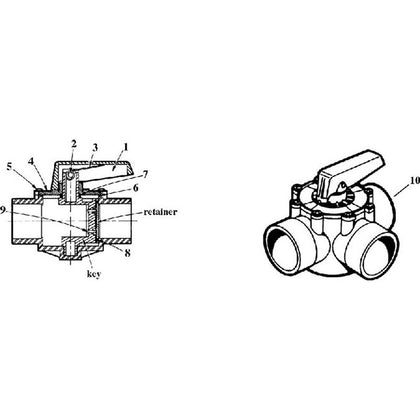 Hayward SP0732, 0733 Series Dial-A-Flo Valves