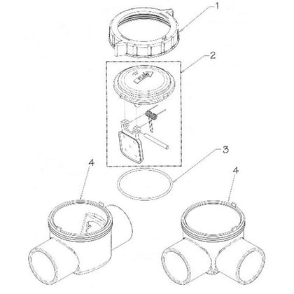 Check Valve, Waterway Serviceable