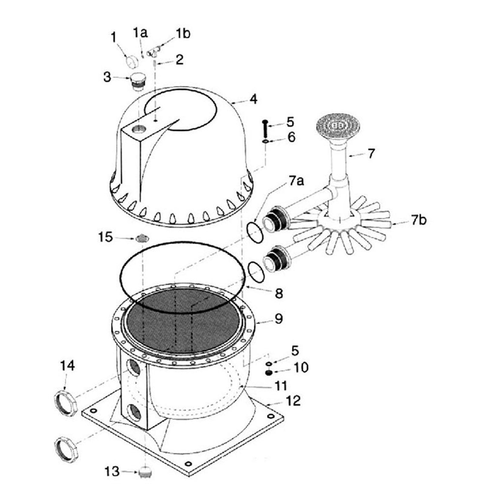 Sand Filter, StaRite, High Rate HRP20, HRP24, HRP30