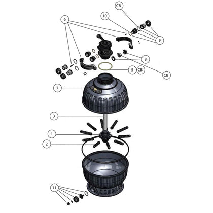 Jacuzzi J-SF24 Sand Filter