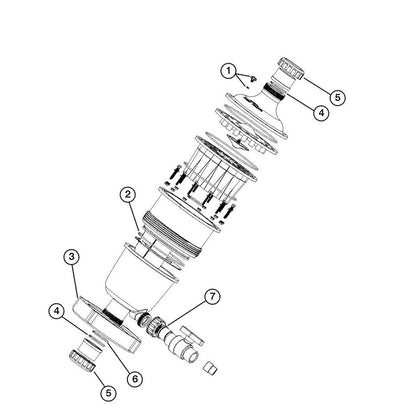 Waterco MultiCyclone Centrifugal Pre-filter Rpl Parts