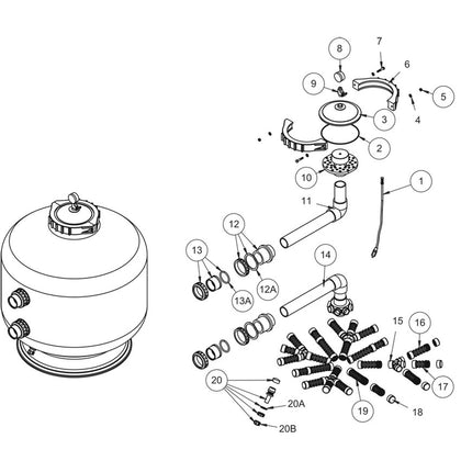 Sand Filter, Waterco HRV30, 2021 - Present