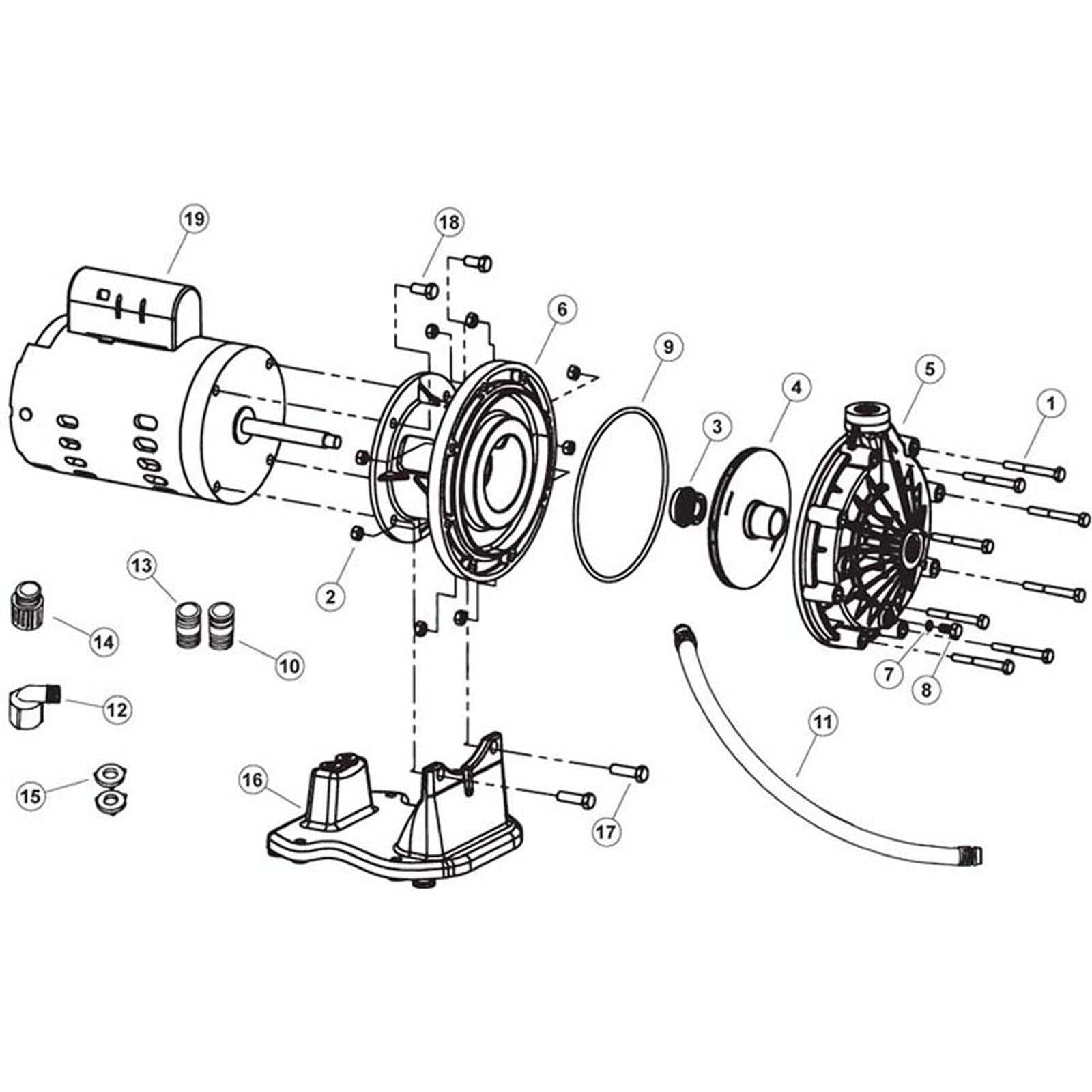 Letro Booster Pump - LA01N - New Style