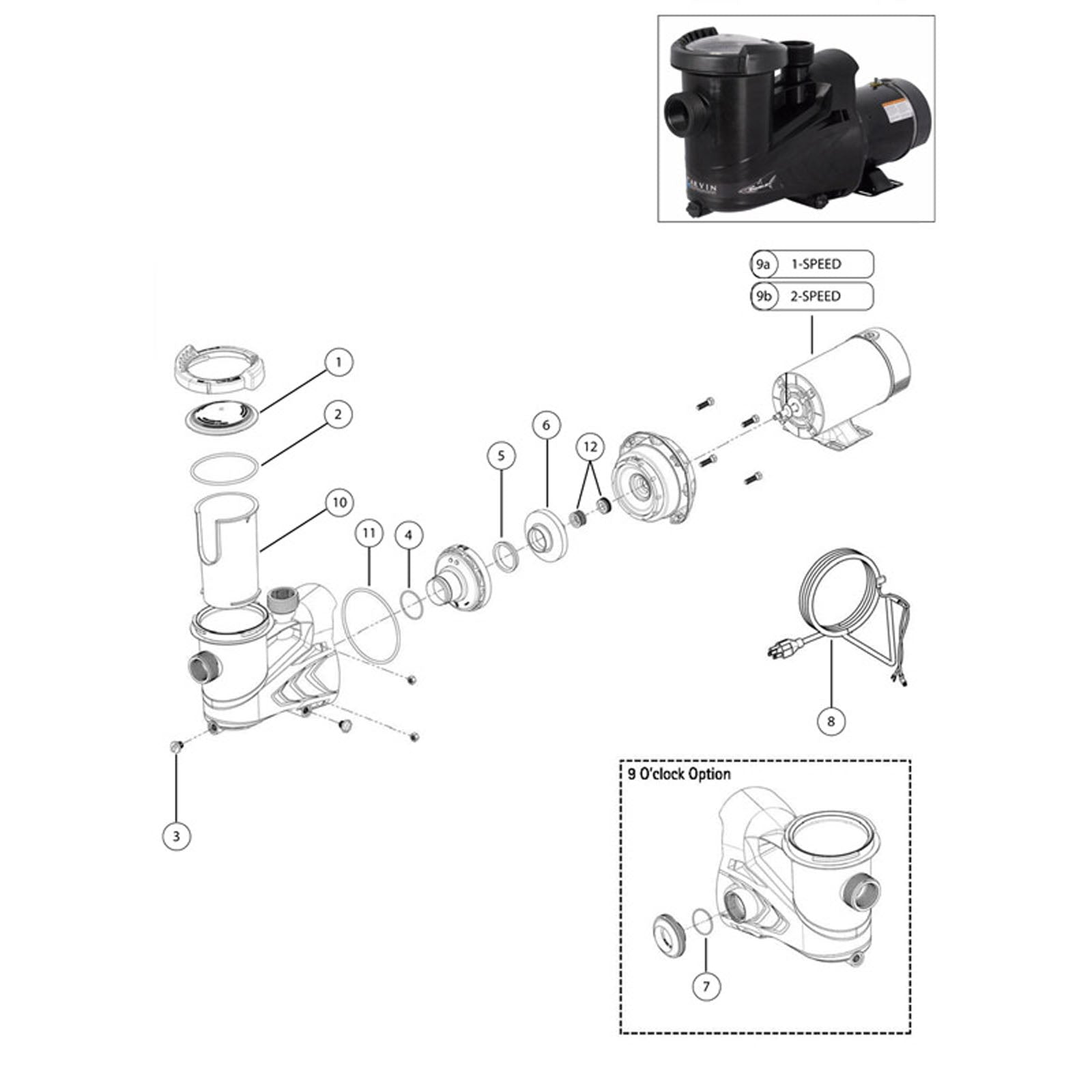 Jacuzzi SharkJet Series Above Ground Pool Pump