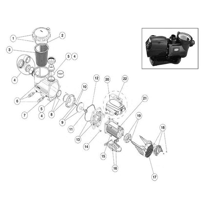 Jacuzzi J-VSP250 Variable Speed Pump