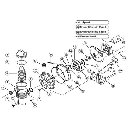 Pentair PacFab Challenger High Pressure Pump