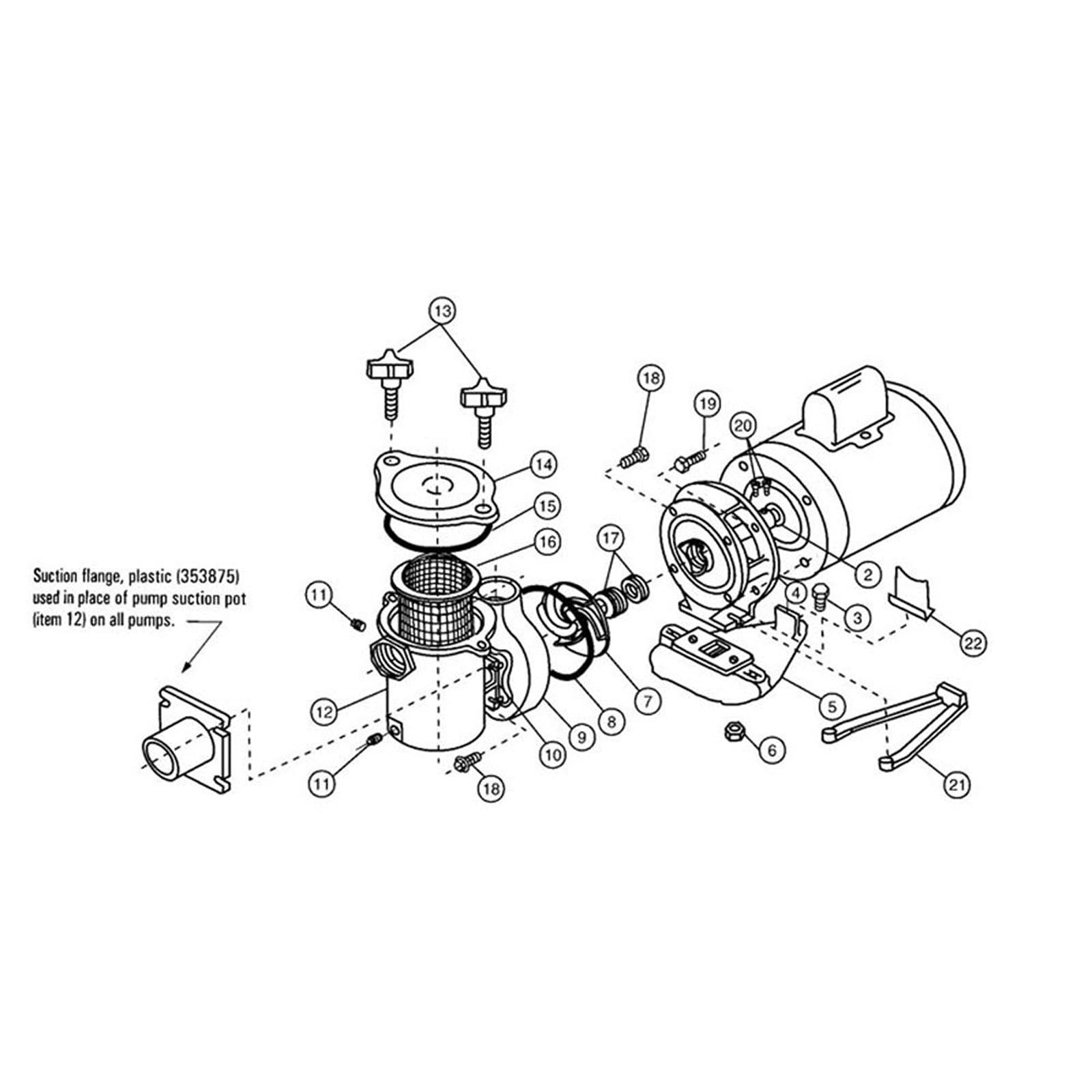 Pentair PacFab Hydro Pump