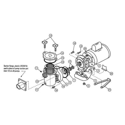 Pentair PacFab Hydro Pump