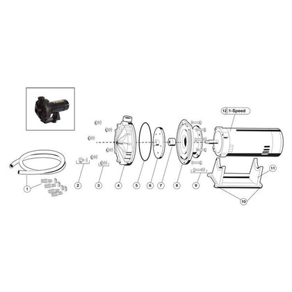 Hayward Booster Pump Model 5060