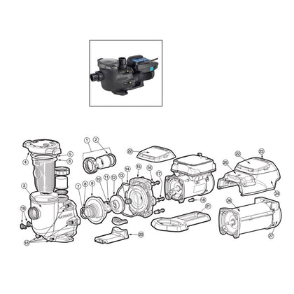 Hayward TriStar VS Pump Replacement Parts