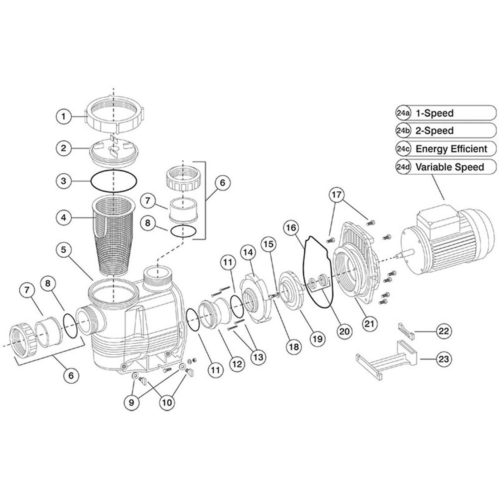 Waterco HydroStorm Plus Pool Pump