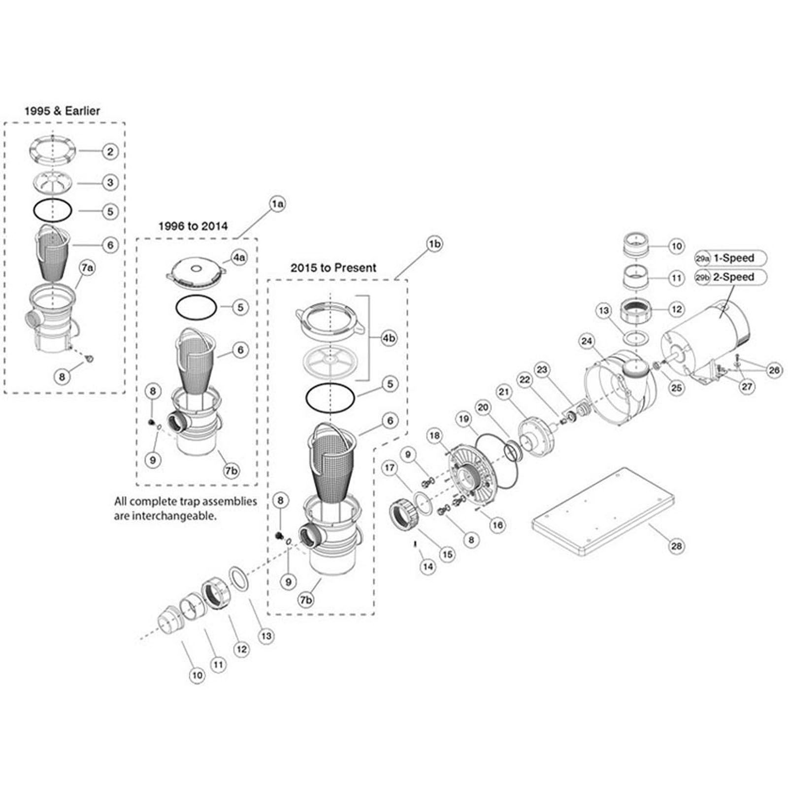 Waterway Workman 48-Frame Above Ground Pump