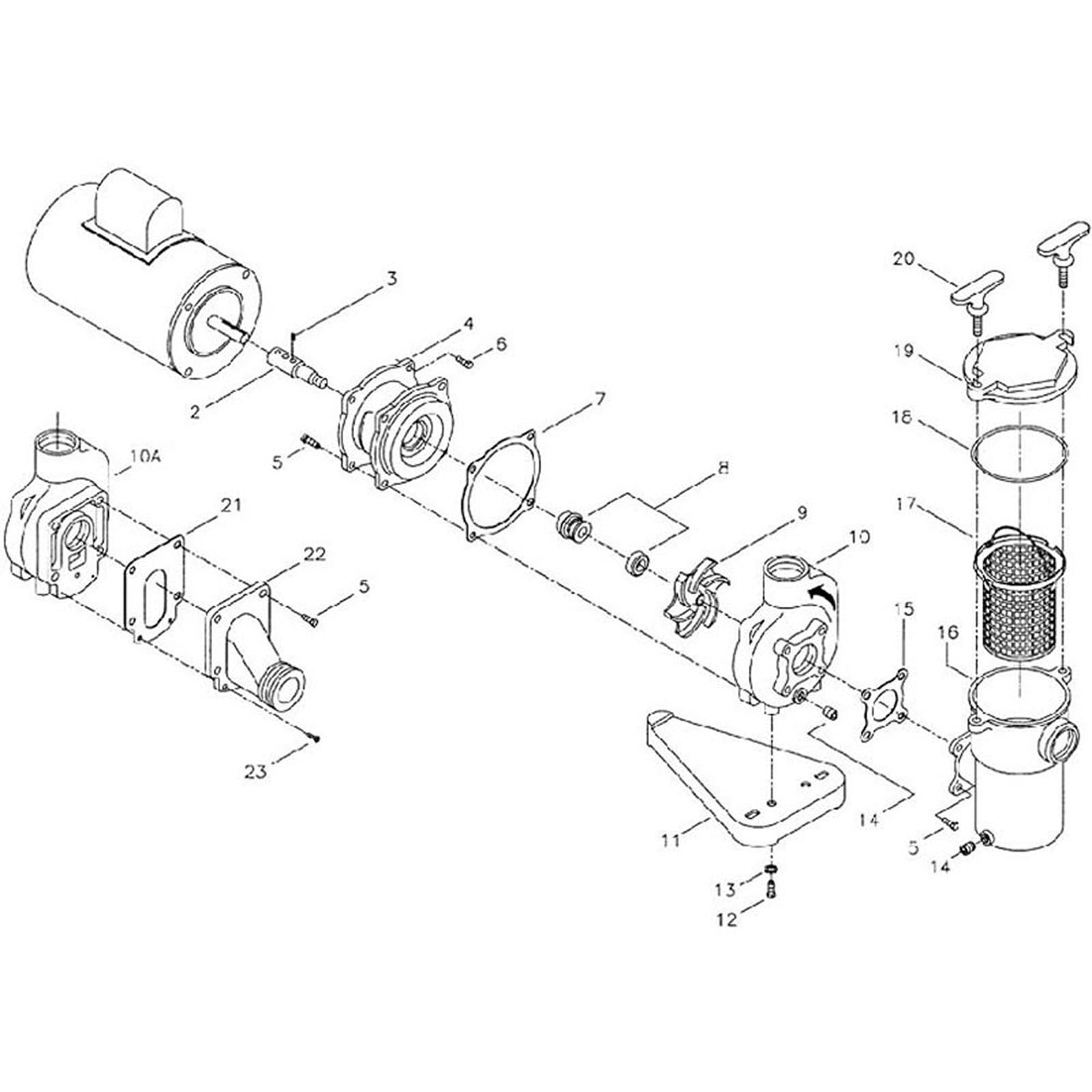 Aqua Flo "A" Series Pump