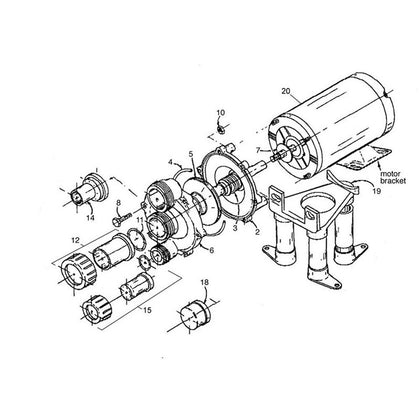 Vico Super Flo Dual-Discharge Pump