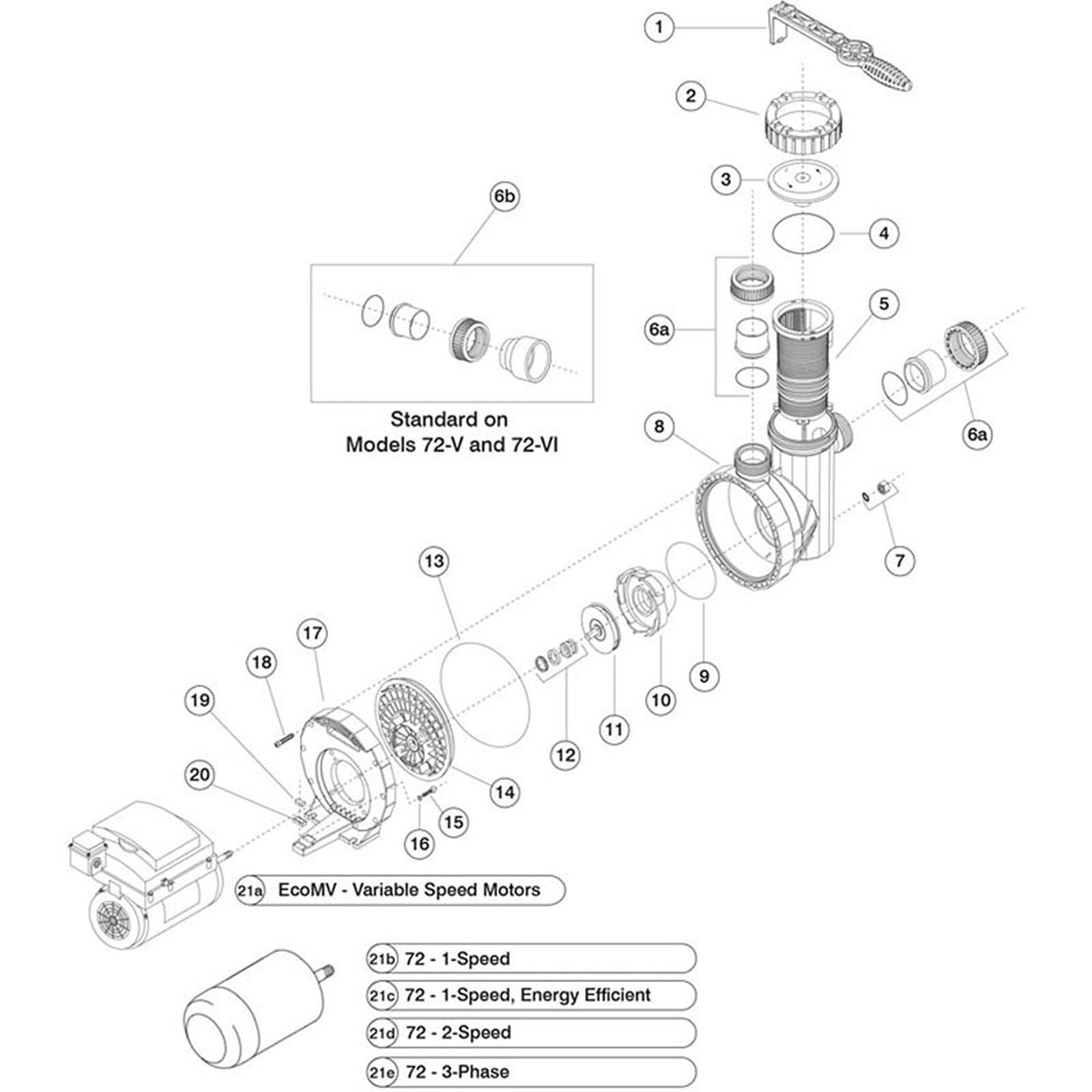 Speck Pumps 72/BADU® EcoMV Inground & Commercial Pump