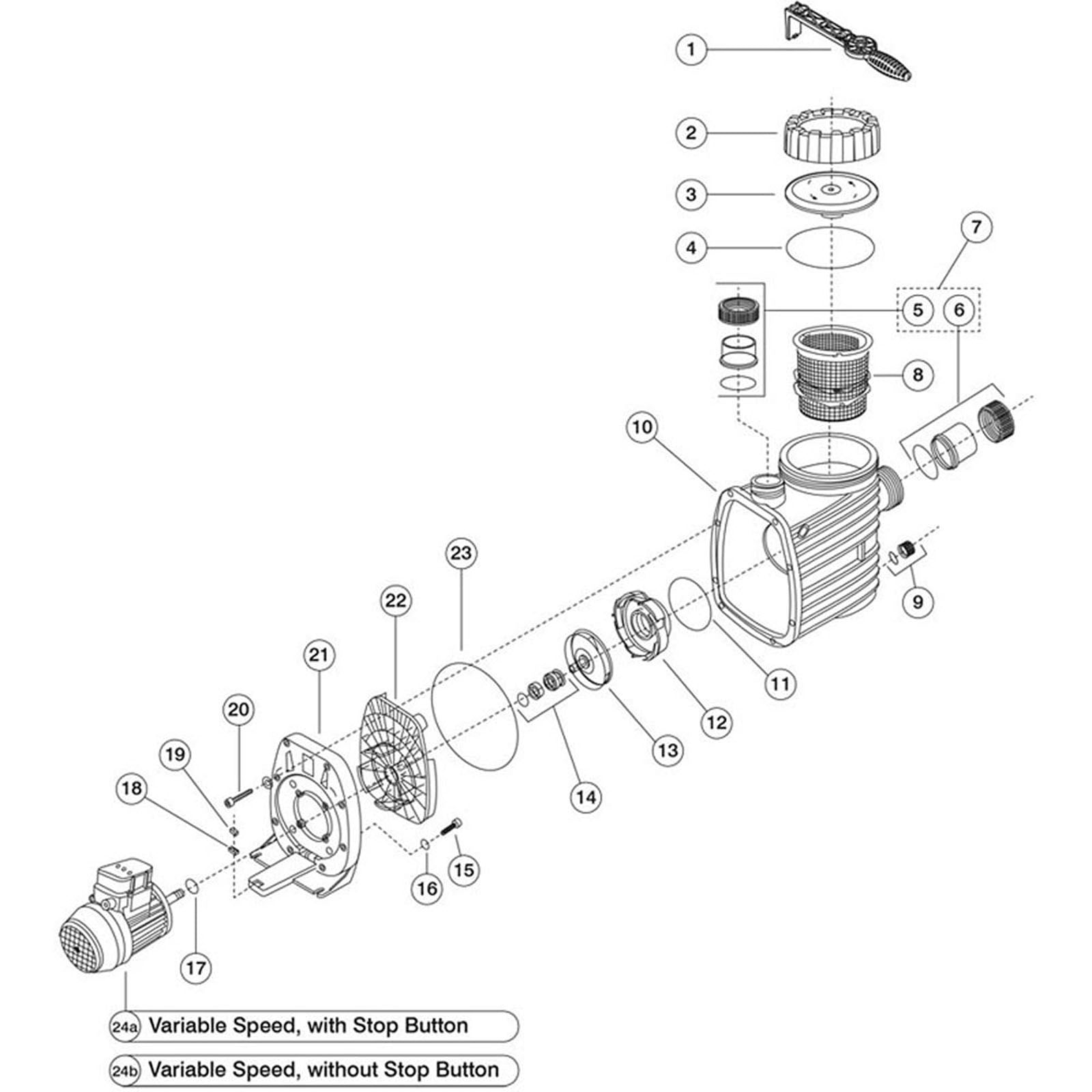 Speck Pumps BADU® EcoM3 V Inground Pool Pump