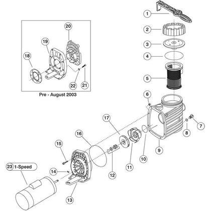 Speck Pumps Model E90 Inground Pool Pump