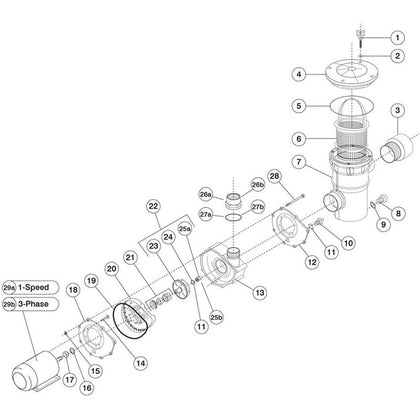 Speck Pumps Model 21-80 BS Water Feature Pump