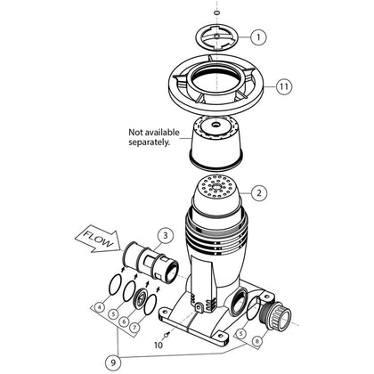 Zodiac Jandy Nature2 Professional G Vessel Replacement Parts