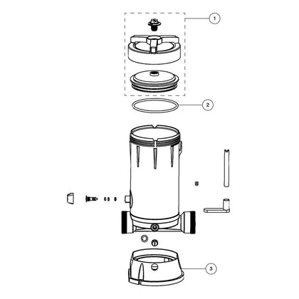 Jacuzzi JAC90 Inline Chlorinator