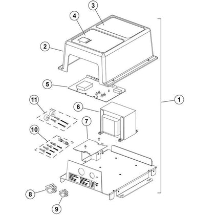 Zodiac Jandy AquaPure/ClorMatic Plastic Control Center