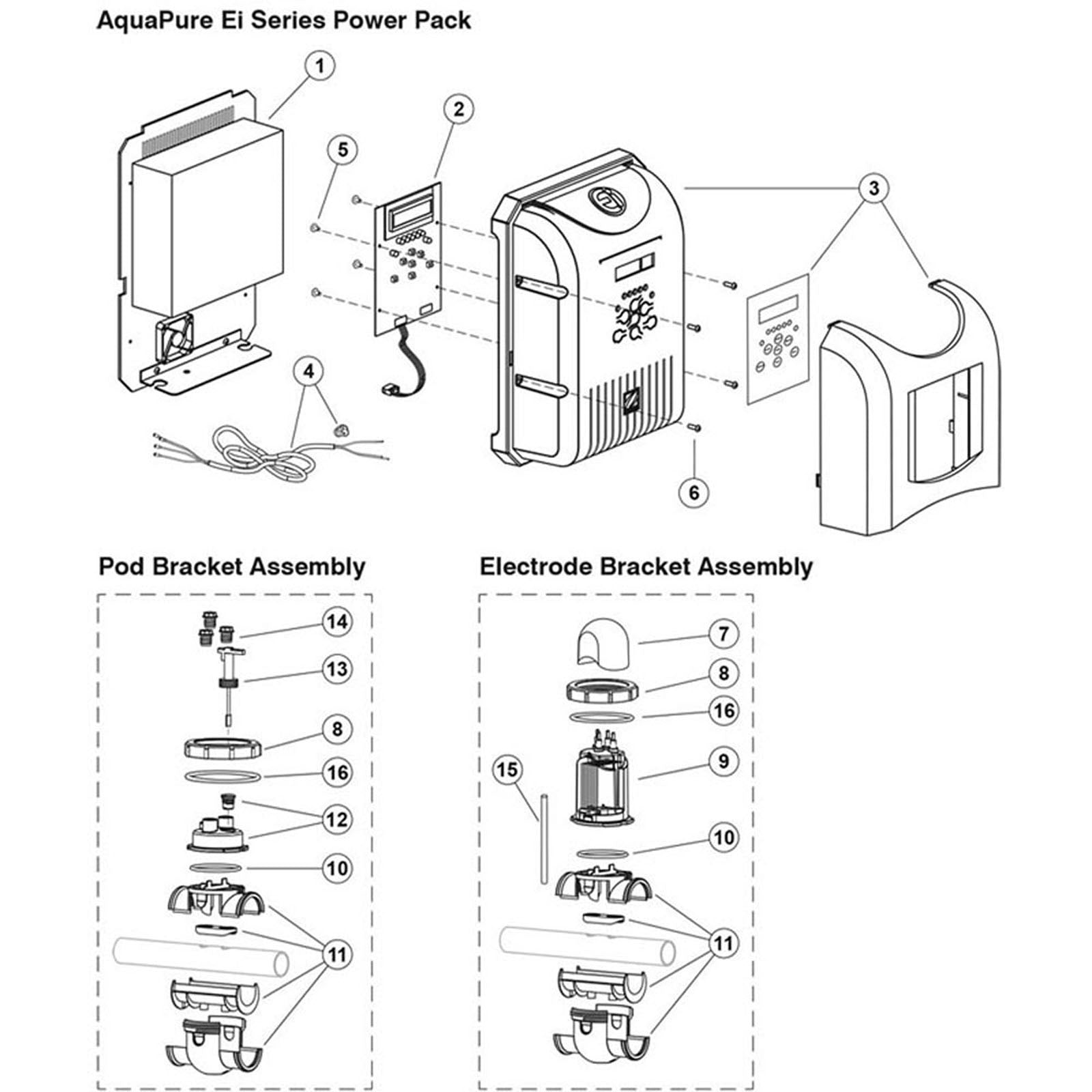 Zodiac Jandy AquaPure Ei Series, APURE35, APURE35PLG