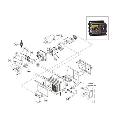 Blue-White FlexFlo A-100N Series Chemical Pump