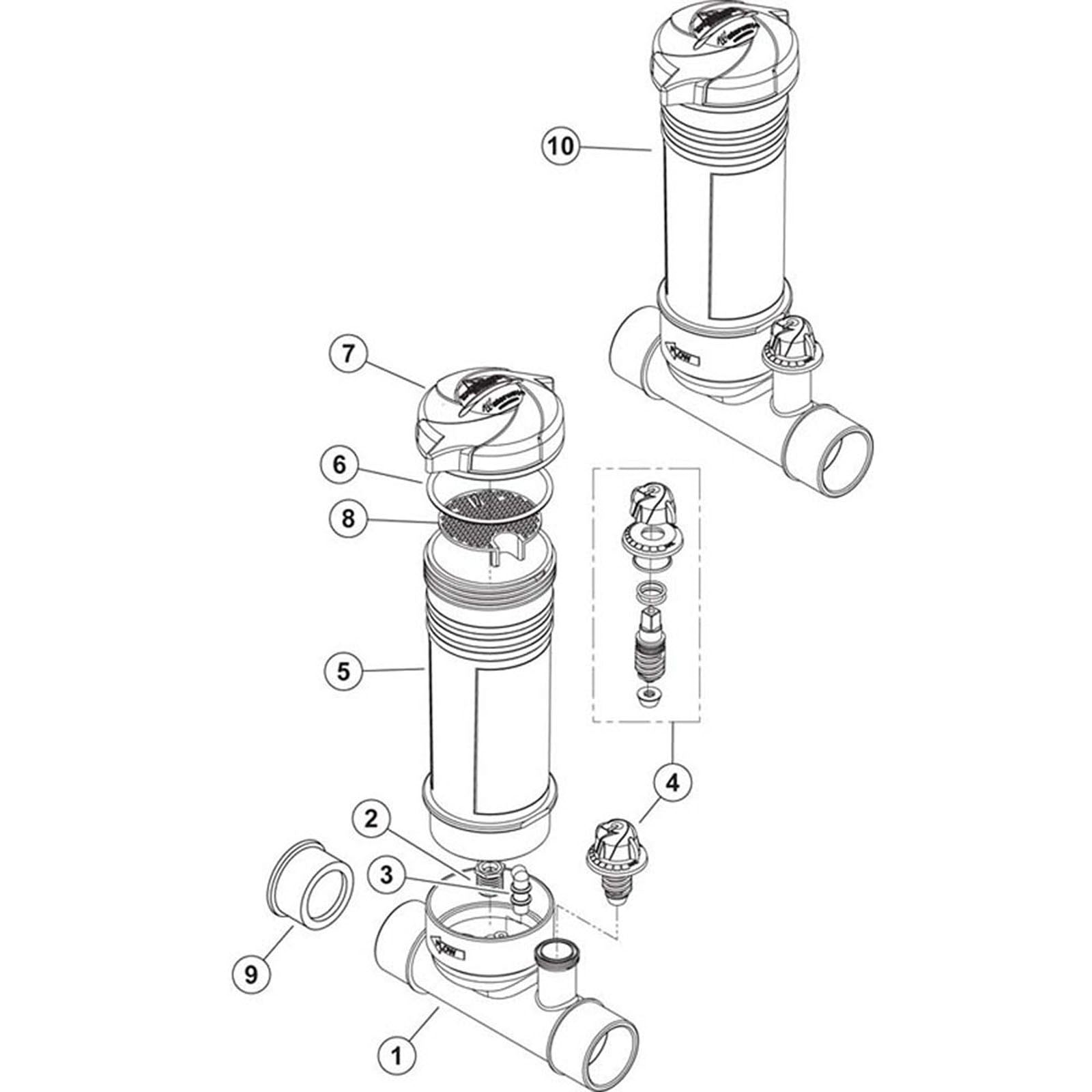 Waterway In-Line Chlorinator (2007 & Later)
