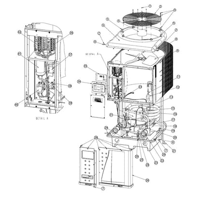 Pentair ThermalFlo Heat Pump Replacement Parts