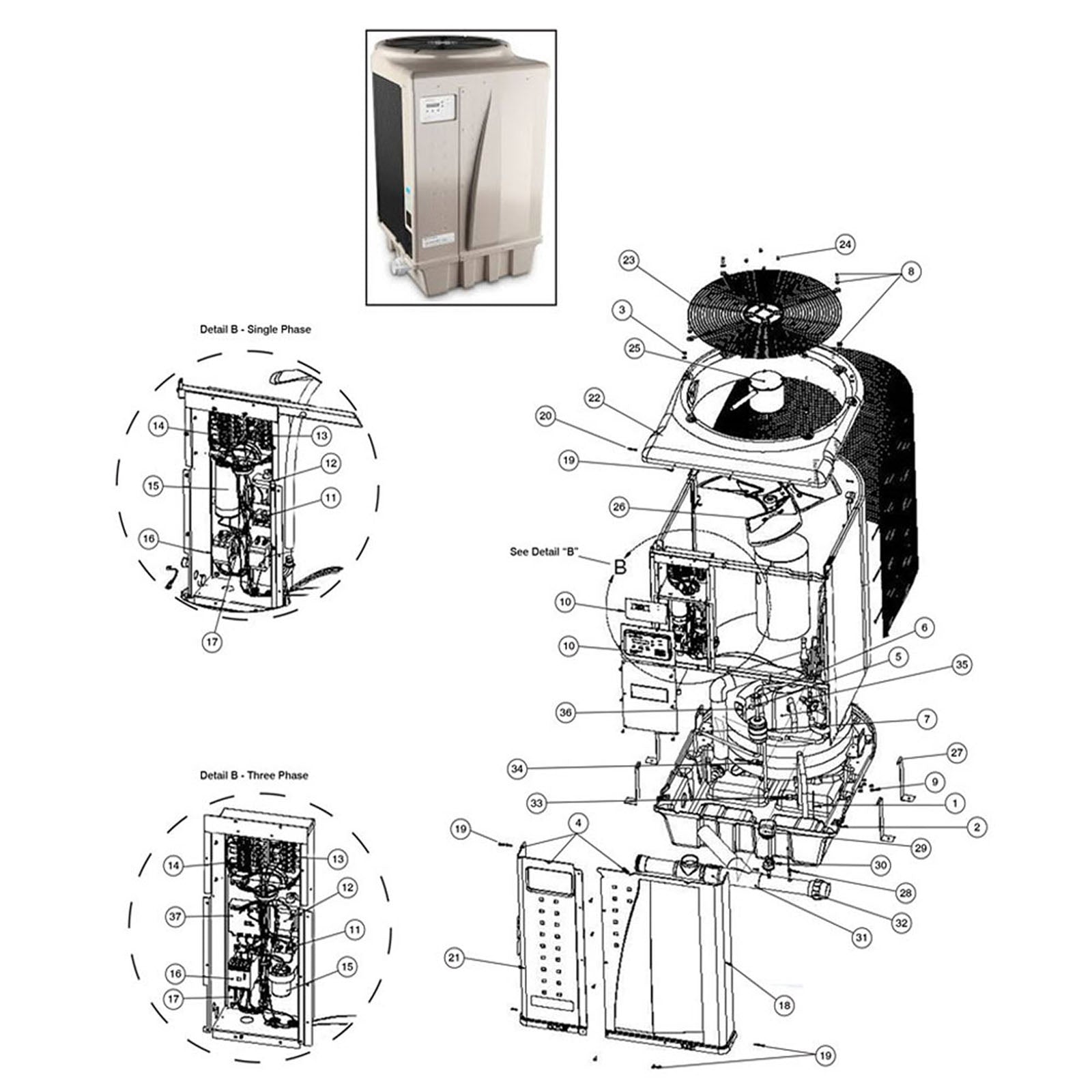 Pentair UltraTemp Heat Pump