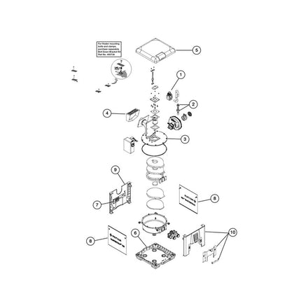 Pentair MasterTemp 125 Burner System