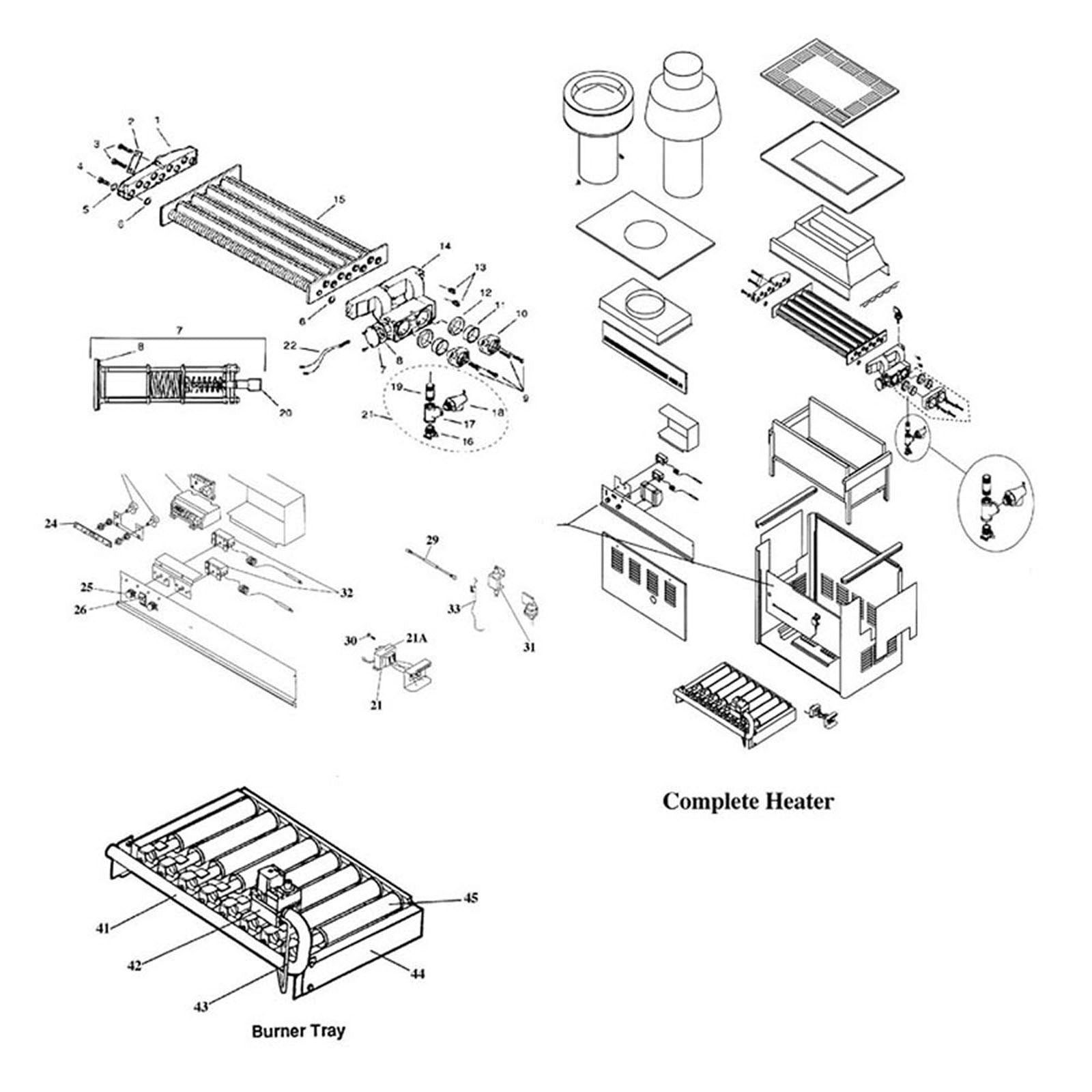 Pentair Minimax 150 - 400 Heaters (Mfg 1991-1997)