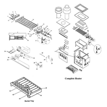 Pentair Minimax 150 - 400 Heaters (Mfg 1991-1997)