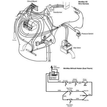 Pentair Minimax 150 - 400 Wire Harness